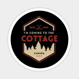 Coming to the cottage -Heated Rivalry Quotes Magnet